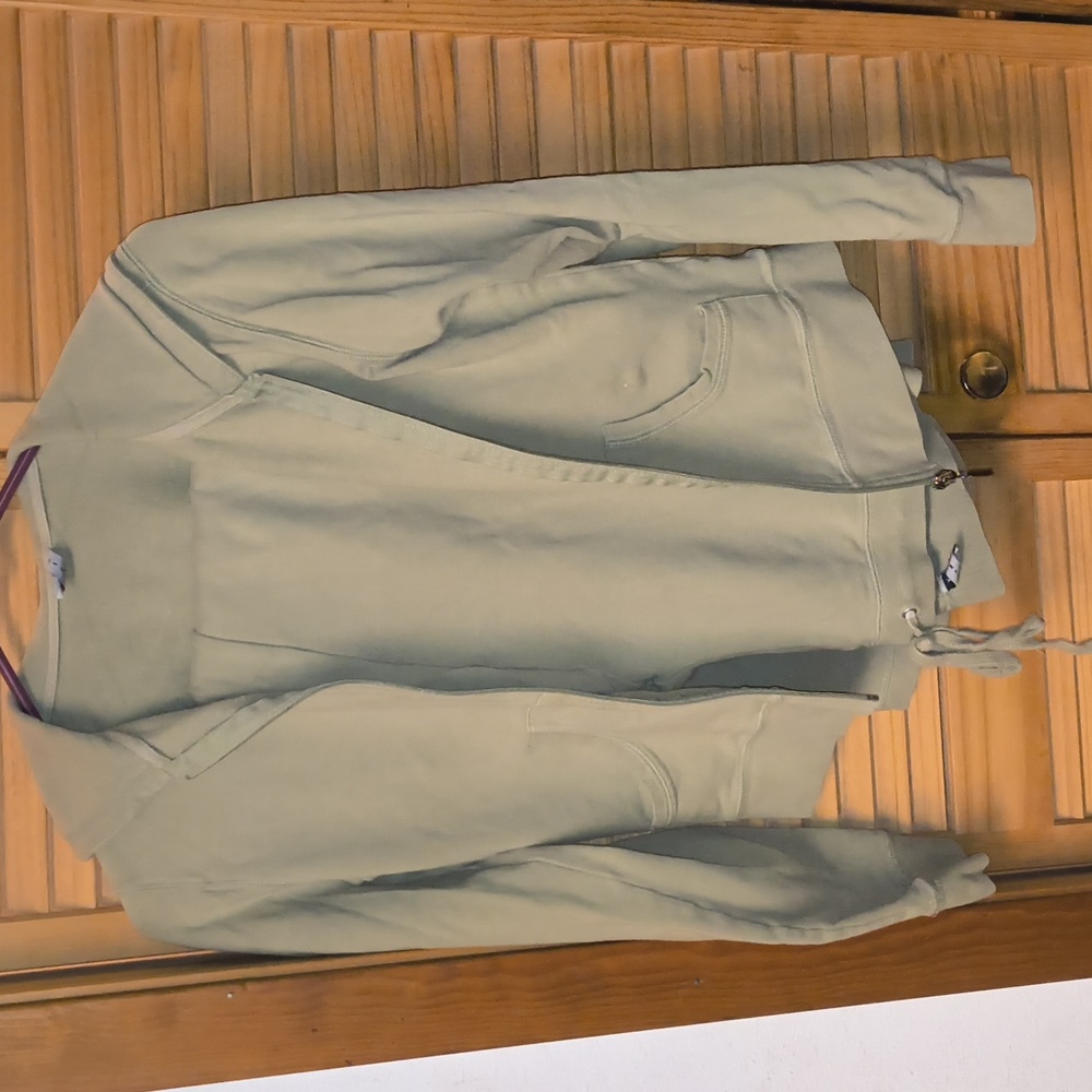 Voice Brand Women's Olive Green Hoodie & Bootcut Pants Set